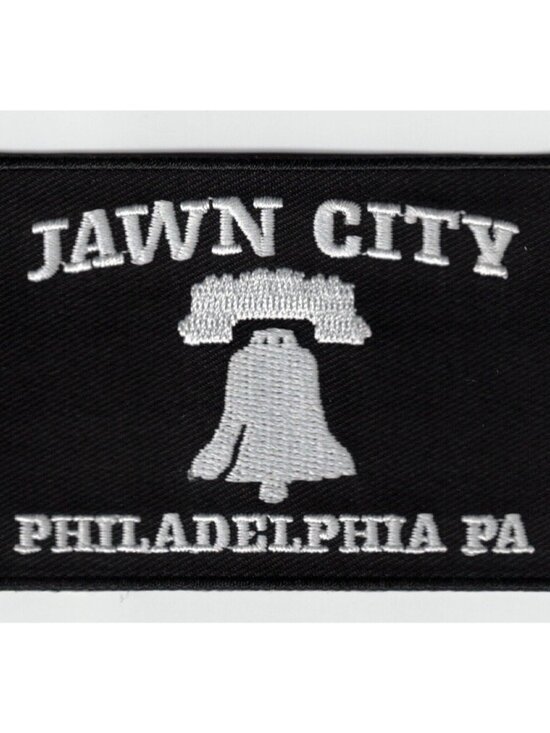Unbranded Other - Philadelphia PA JAWN CITY Liberty Bell 2.5x3.5in Embroidered Iron / Sew-On Patch